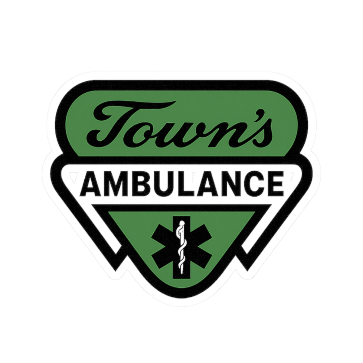 Town's Ambulance Decals