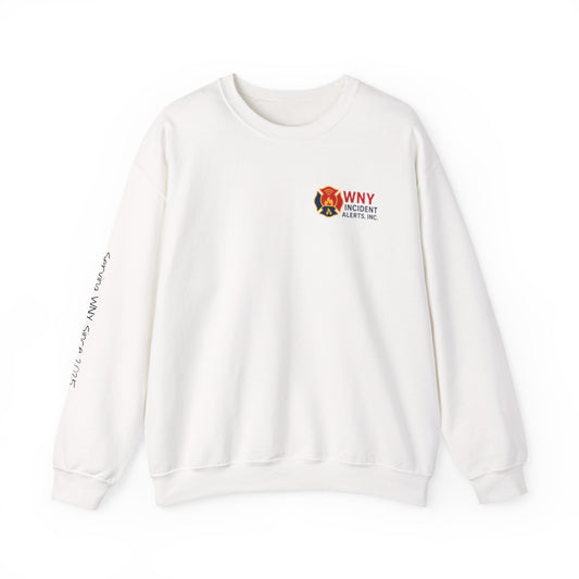Fire Department Logo Sweatshirt — WNY Incident Alerts Crewneck