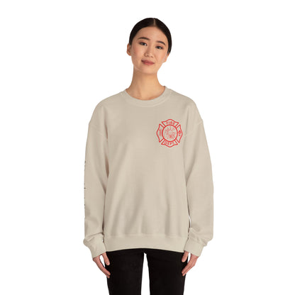 Proud Firefighter Crewneck Sweatshirt