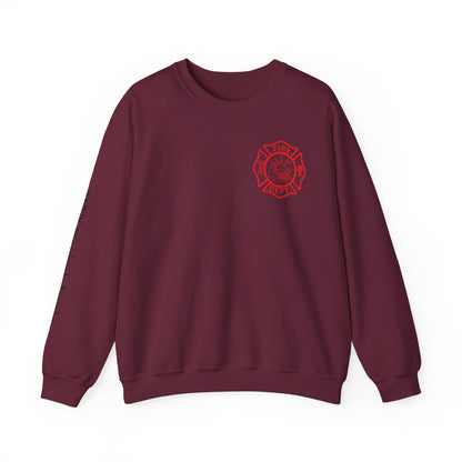 Proud Firefighter Crewneck Sweatshirt