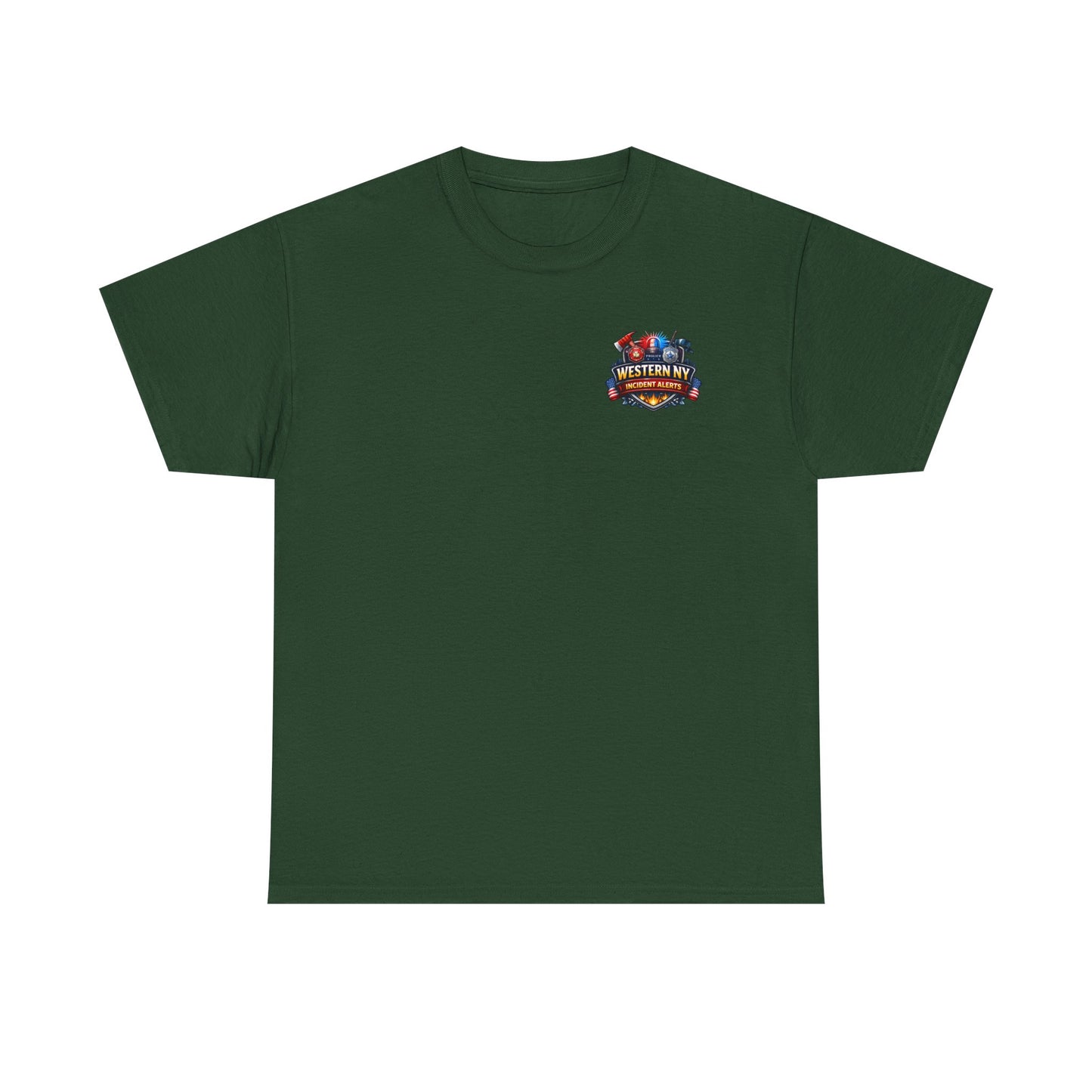 Incident Alerts Western NY T‑Shirt — Buffalo Bills Inspired Emergency Response Tee