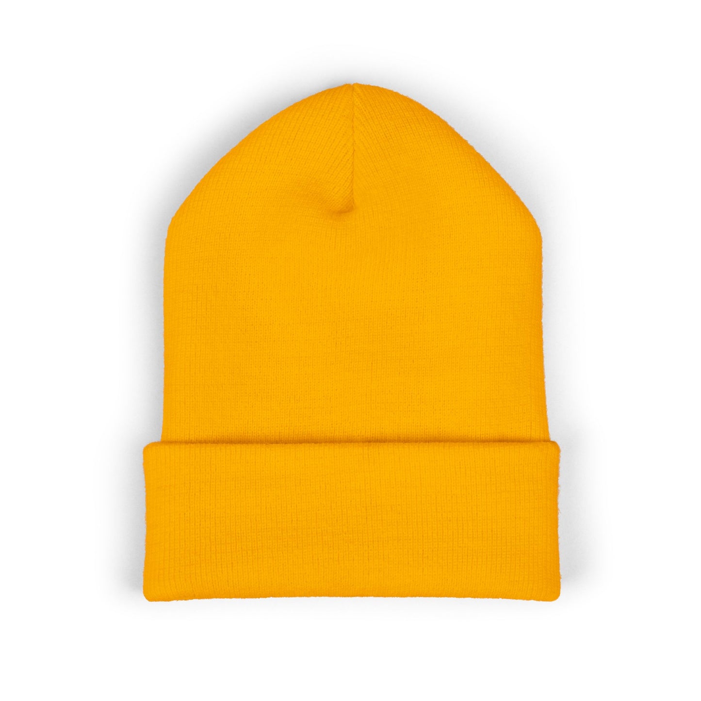 COVA Sun Logo Cuffed Beanie — Embroidered Winter Hat