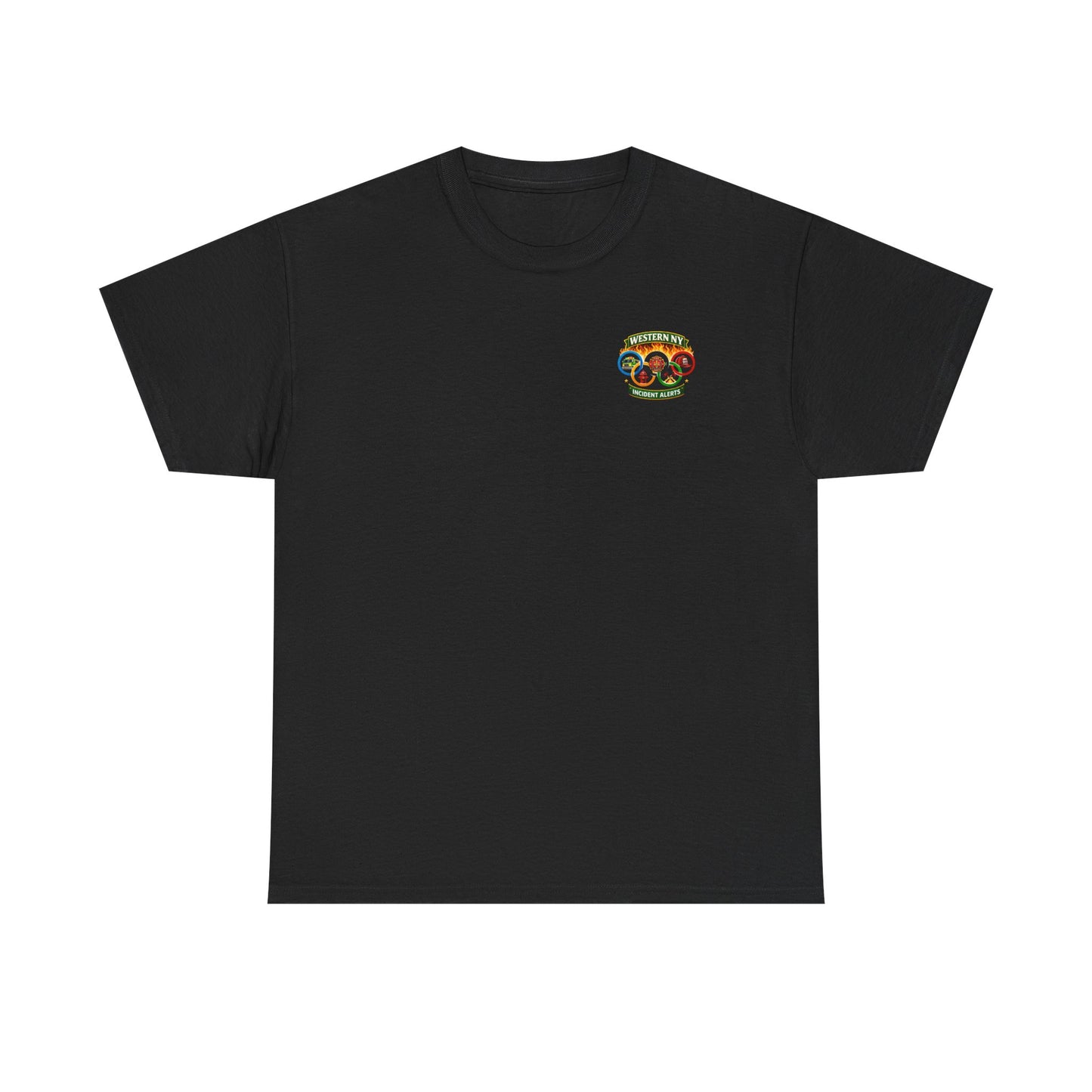 T-Shirt — Colorful Day of the Dead Sugar Skull Chest Print
