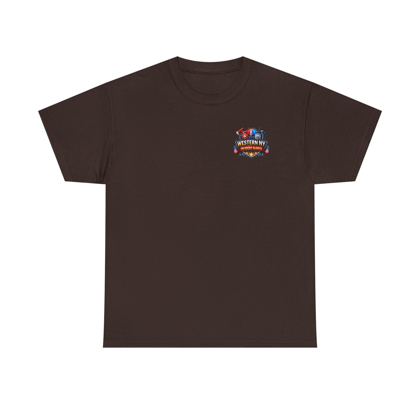 Incident Alerts Western NY T‑Shirt — Buffalo Bills Inspired Emergency Response Tee